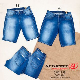 QUẦN SHORT JEAN NAM CAO CẤP - SJM1158 (CO GIÃN)