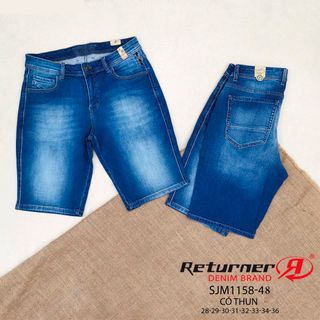 QUẦN SHORT JEAN NAM CAO CẤP - SJM1158 (CO GIÃN)