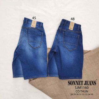 QUẦN SHORT JEAN NAM CAO CẤP - SJM1160 (CO GIÃN)