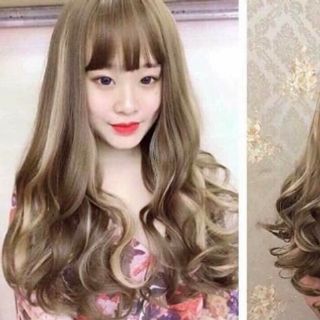 Tóc giả nguyên đầu nvang line
