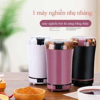 Máy nghiền bột đa năng mini - Máy xay bột siêu mịn - Xay Ngũ Cốc, Cafe, Các hạt gia vị... giá sỉ