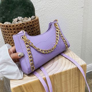 Túi đeo chéo dập vân phong cách thanh lịch, hiện đại D841