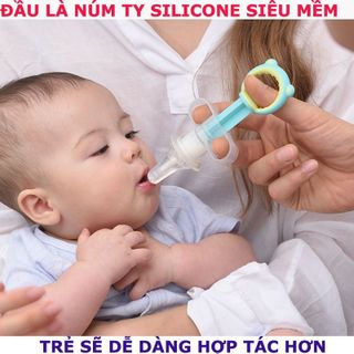 Ống bón thuốc Kichilachi cho bé yêu