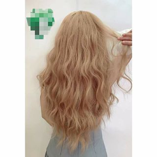 Tóc nguyên đầu 2 mái vàng kim