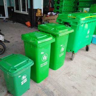 Thùng rác các loại từ 60L, 120L,240L, 660L