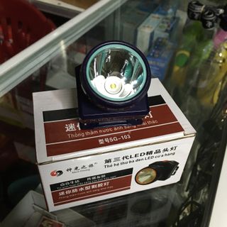Đèn đội đầu mini sg 103 chống nước chống va đập