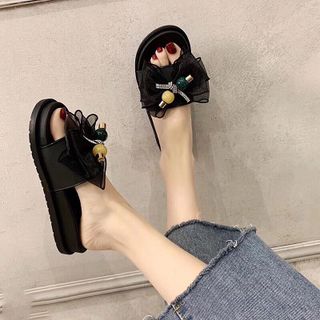 Dép nơ lụa