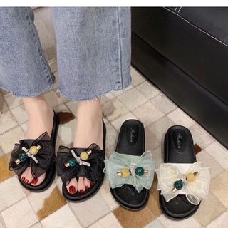 Dép nơ lụa