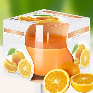 Ly nến thơm tinh dầu Bispol Orange 100g QT024776 - hương cam ngọt giá sỉ