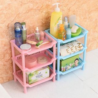 Kệ Nhựa Mini 3 Tầng Đa Năng