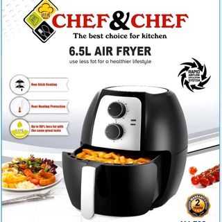 NỒI CHIÊN KHÔNG DẦU CHEF & CHEF ( 6,5 lit )