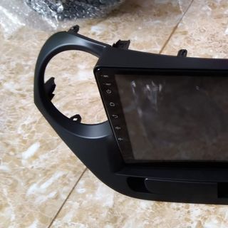Mặt dưỡng 9 in dành cho xe Huyndai i10 lên màn android kèm zắc nguồn zin theo xe