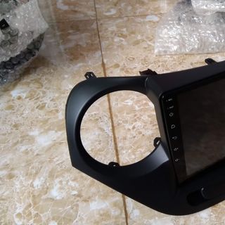 Mặt dưỡng 9 in dành cho xe Huyndai i10 lên màn android kèm zắc nguồn zin theo xe