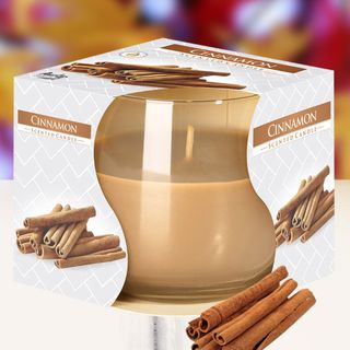 Ly nến thơm tinh dầu Bispol Cinnamon 100g QT024777 - hương quế giá sỉ