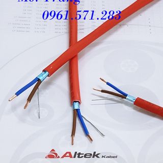 Cáp chống cháy 2x1.0 có chống nhiễu giá tốt