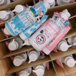 Sữa tắm Gluta milk hàng thái