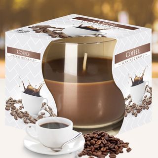 Ly nến thơm tinh dầu Bispol Coffee 100g QT024455 - cà phê đen giá sỉ