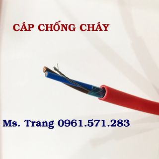 Cáp chống cháy 2x1.0 có chống nhiễu giá tốt