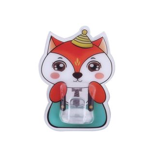 Combo 5 Móc Dán Tường Treo Điều Khiển Tivi Máy Lạnh Hình Thú
