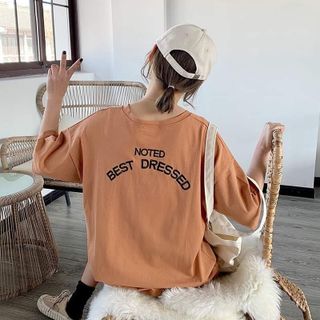 Áo thun nâu NOTED BEST DRESSED