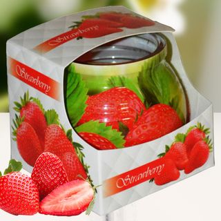 Ly nến thơm tinh dầu Admit Strawberry 85g QT04547 - hương dâu tây giá sỉ