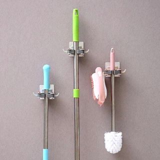 MÓC TREO KẸP ĐỒ VẬT DÁN TƯỜNG ( set 2 cái )