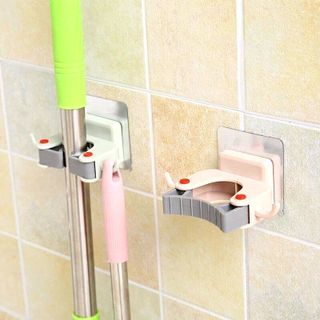 MÓC TREO KẸP ĐỒ VẬT DÁN TƯỜNG ( set 2 cái )