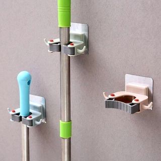MÓC TREO KẸP ĐỒ VẬT DÁN TƯỜNG ( set 2 cái )