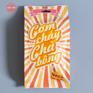 Cơm cháy chà bông vị vừa loại 100g / gói