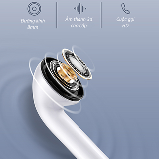 Tai nghe Bluetooth i9S-TWS (Kiểu dáng giống Airpods) dùng cho các dòng iOs, Android và các điện thoại có Bluetooth