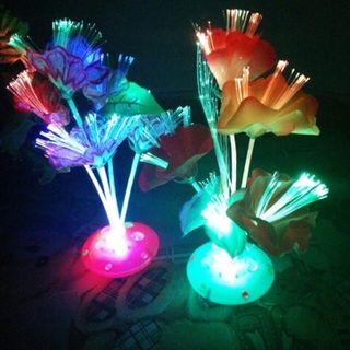Chậu hoa led đổi màu trang trí cực đẹp