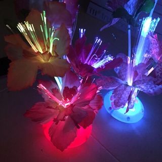 Chậu hoa led đổi màu trang trí cực đẹp
