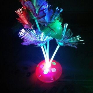 Chậu hoa led đổi màu trang trí cực đẹp