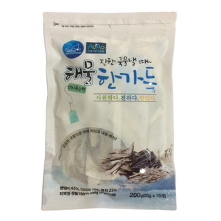 Túi lọc nấu nước dùng cá cơm tảo biển khô 200g