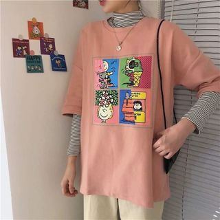 Áo thun unisex Hồng