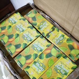 Gel tẩy tế bào chết chanh bạc hà collagen x3