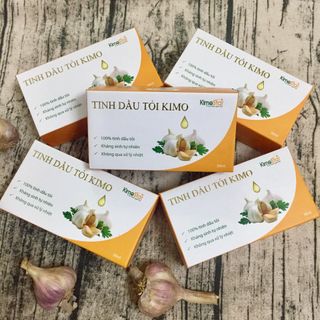 Tinh Dầu Tỏi Kimo - Thương Hiêu và sản phẩm KimoStar