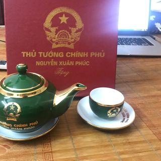 Bộ gốm xanh bác trọng