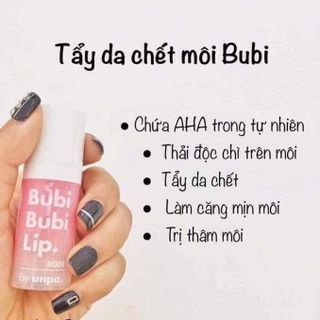 TẨY DA CHẾT MÔI BUBI BUBI LIP giá sỉ