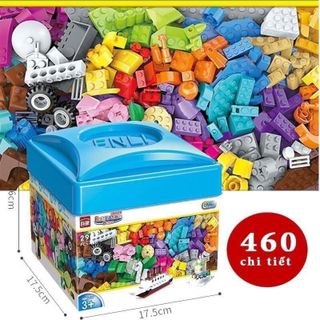 BỘ XẾP HÌNH LEGO 460 CHI TIẾT CHO CON SÁNG TẠO CẢ NGÀY KO CHÁN CÁC MOM NHÉ giá sỉ