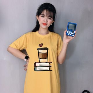 CHUYÊN ÁO THUN ĐẦM THUN CHẤT CO GIÃN TỐT HÌNH IN RÕ ĐẸP