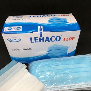 Khẩu Trang 4 Lớp Kháng Khuẩn LeHaCo