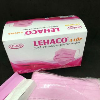 Khẩu Trang 4 Lớp Kháng Khuẩn LeHaCo