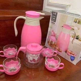 Bộ Bình Trà + 4 Ly