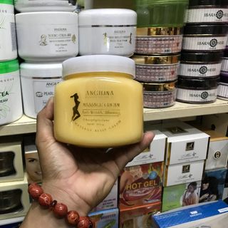 Kem massage tan mỡ Angilina - Tan mỡ bụng vàng