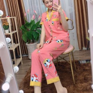 SÉT BỘ MICKEY TAY NGẮN QUẦN DÀI