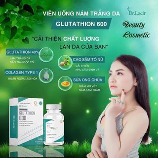 Glutathione 600 Viên Uống Sáng Da Ngừa Nám
