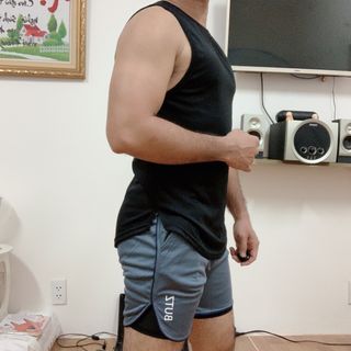 Áo tanktop nam thun mè