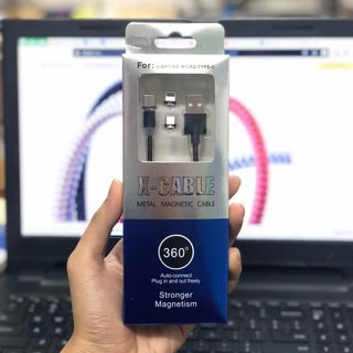 Cáp Sạc Nam Châm 3 Đầu