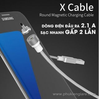 Cáp Sạc Nam Châm 3 Đầu